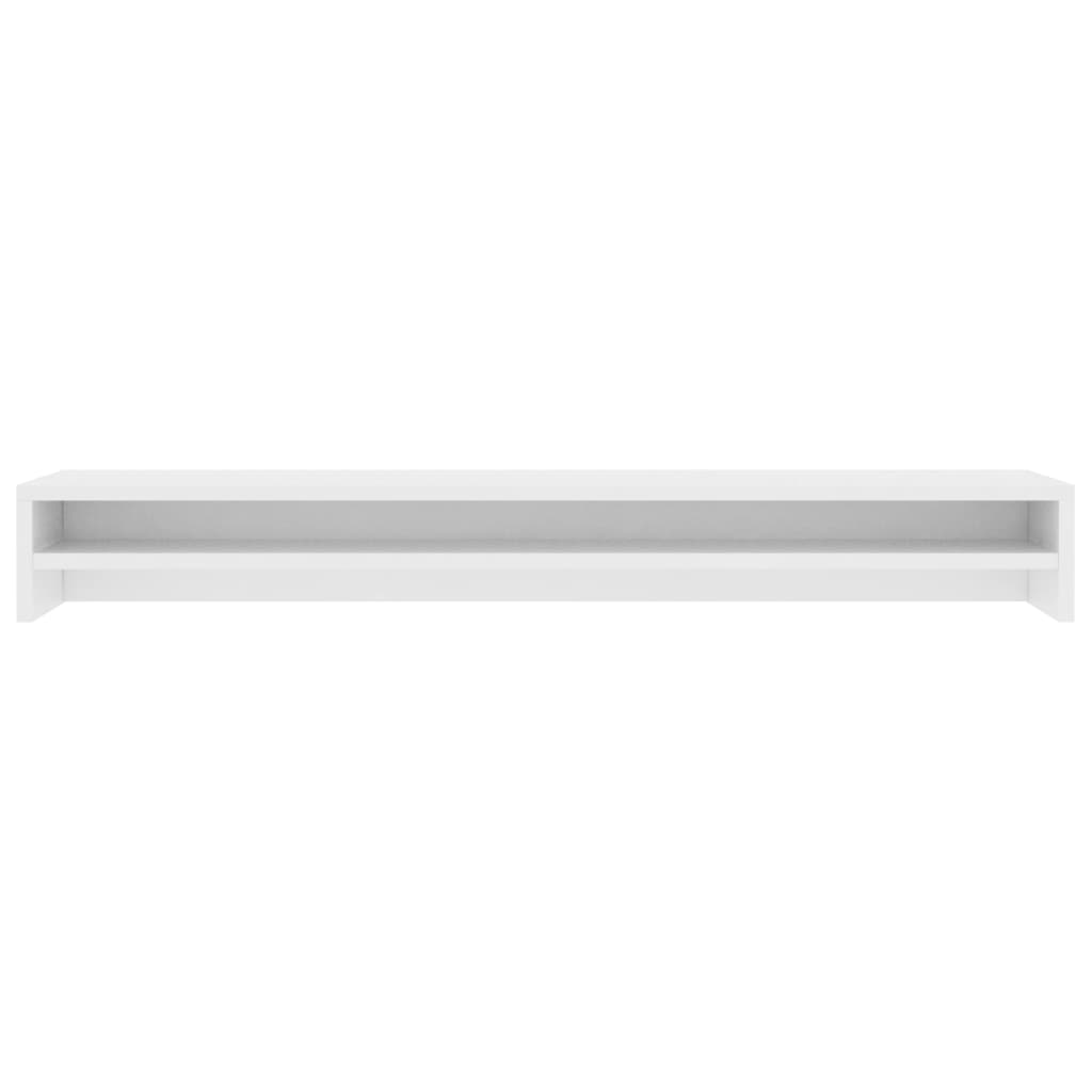 NNEVL Monitor Stand White 100x24x13 cm Chipboard