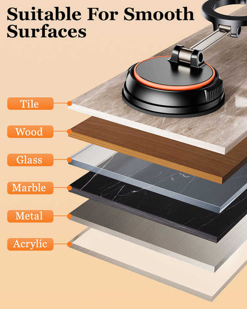 NNEDSZ 360 Degree Rotating Magnetic Phone Holder - Strong Suction and Stable Design