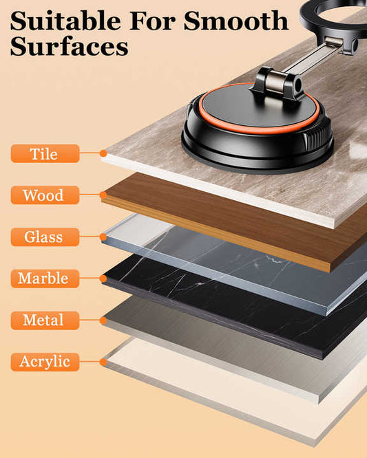 NNEDSZ 360 Degree Rotating Magnetic Phone Holder - Strong Suction and Stable Design